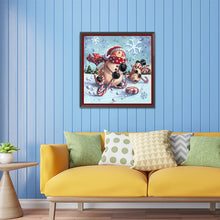 Load image into Gallery viewer, Diamond Painting - Full Square - snowman (30*30CM)
