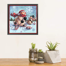 Load image into Gallery viewer, Diamond Painting - Full Square - snowman (30*30CM)

