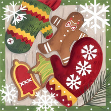 Load image into Gallery viewer, Diamond Painting - Full Square - Christmas gloves (30*30CM)

