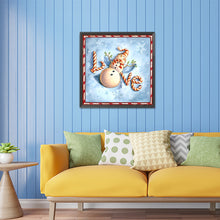 Load image into Gallery viewer, Diamond Painting - Full Square - Christmas snowman (30*30CM)
