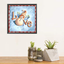 Load image into Gallery viewer, Diamond Painting - Full Square - Christmas snowman (30*30CM)
