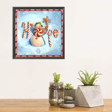 Load image into Gallery viewer, Diamond Painting - Full Square - Christmas snowman (30*30CM)
