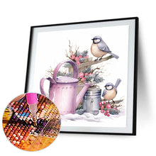 Load image into Gallery viewer, Diamond Painting - Full Round - snow bird (30*30CM)
