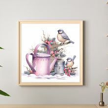 Load image into Gallery viewer, Diamond Painting - Full Round - snow bird (30*30CM)
