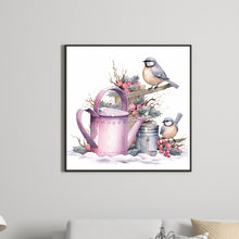 Load image into Gallery viewer, Diamond Painting - Full Round - snow bird (30*30CM)
