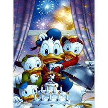 Load image into Gallery viewer, Diamond Painting - Full Round - donald duck (30*40CM)
