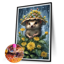 Load image into Gallery viewer, Diamond Painting - Full Round - little hedgehog (30*45CM)
