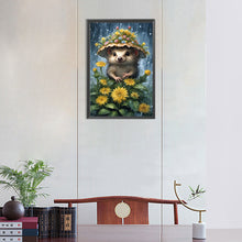 Load image into Gallery viewer, Diamond Painting - Full Round - little hedgehog (30*45CM)
