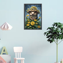 Load image into Gallery viewer, Diamond Painting - Full Round - little hedgehog (30*45CM)
