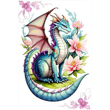 Load image into Gallery viewer, Diamond Painting - Full Round - dragon (30*45CM)
