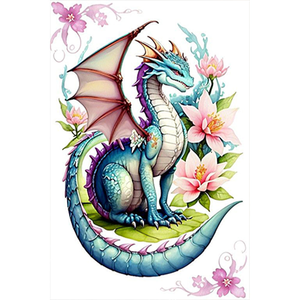 Diamond Painting - Full Round - dragon (30*45CM)