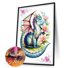 Load image into Gallery viewer, Diamond Painting - Full Round - dragon (30*45CM)
