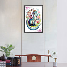Load image into Gallery viewer, Diamond Painting - Full Round - dragon (30*45CM)
