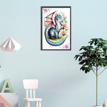 Load image into Gallery viewer, Diamond Painting - Full Round - dragon (30*45CM)
