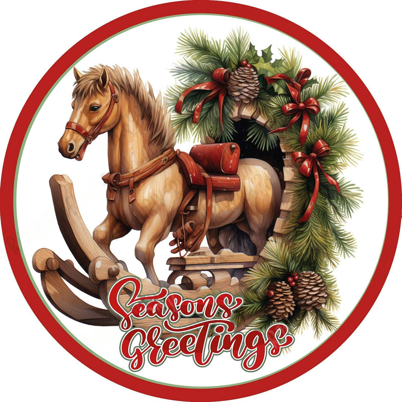 Diamond Painting - Full Round - Christmas Trojan (30*30CM)
