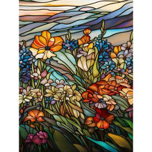 Load image into Gallery viewer, Diamond Painting - Full Round - flower glass painting (30*40CM)
