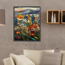 Load image into Gallery viewer, Diamond Painting - Full Round - flower glass painting (30*40CM)
