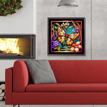 Load image into Gallery viewer, Diamond Painting - Full Round - butterfly crafts (30*30CM)
