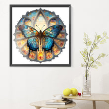 Load image into Gallery viewer, Diamond Painting - Full Round - butterfly art (30*30CM)
