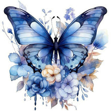 Load image into Gallery viewer, Diamond Painting - Full Round - butterfly art (30*30CM)
