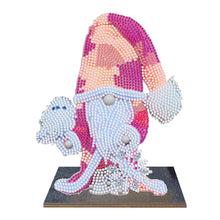 Load image into Gallery viewer, Wooden Desktop Diamond Painting Ornament Diamond Table Decor (Gnome #5)

