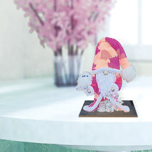 Load image into Gallery viewer, Wooden Desktop Diamond Painting Ornament Diamond Table Decor (Gnome #5)
