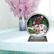 Load image into Gallery viewer, Wooden Desktop Diamond Painting Ornament Diamond Art Table Decor (Christmas #8)

