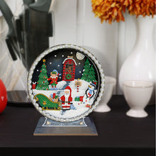 Load image into Gallery viewer, Wooden Desktop Diamond Painting Ornament Diamond Art Table Decor (Christmas #8)
