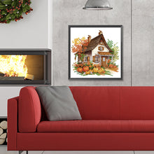 Load image into Gallery viewer, Diamond Painting - Partial Special Shaped - Pumpkin Hut (30*30CM)
