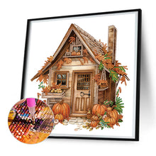 Load image into Gallery viewer, Diamond Painting - Partial Special Shaped - Pumpkin Hut (30*30CM)

