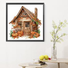 Load image into Gallery viewer, Diamond Painting - Partial Special Shaped - Pumpkin Hut (30*30CM)
