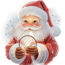 Load image into Gallery viewer, Diamond Painting - Partial Special Shaped - Santa Claus (30*30CM)
