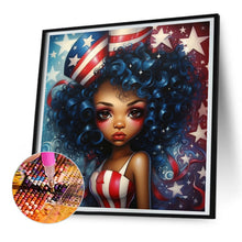 Load image into Gallery viewer, Diamond Painting - Full Round - girl (30*30CM)
