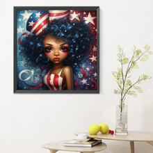 Load image into Gallery viewer, Diamond Painting - Full Round - girl (30*30CM)
