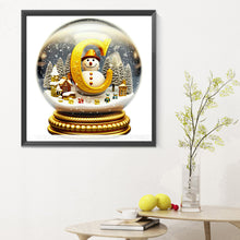 Load image into Gallery viewer, Diamond Painting - Full Round - Christmas crystal ball C (30*30CM)
