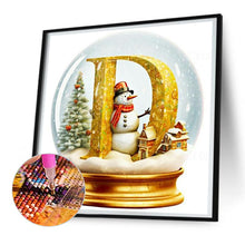Load image into Gallery viewer, Diamond Painting - Full Round - Christmas crystal ball D (30*30CM)

