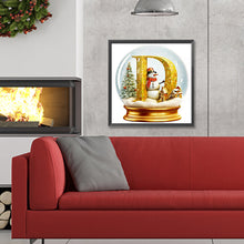 Load image into Gallery viewer, Diamond Painting - Full Round - Christmas crystal ball D (30*30CM)
