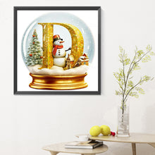 Load image into Gallery viewer, Diamond Painting - Full Round - Christmas crystal ball D (30*30CM)
