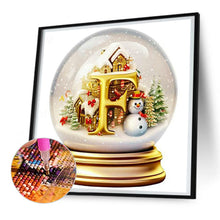 Load image into Gallery viewer, Diamond Painting - Full Round - Christmas crystal ball F (30*30CM)
