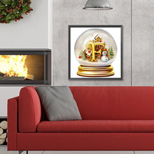 Load image into Gallery viewer, Diamond Painting - Full Round - Christmas crystal ball F (30*30CM)
