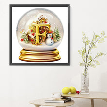 Load image into Gallery viewer, Diamond Painting - Full Round - Christmas crystal ball F (30*30CM)
