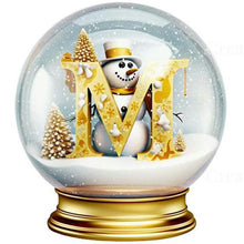 Load image into Gallery viewer, Diamond Painting - Full Round - Christmas crystal ball M (30*30CM)
