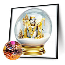 Load image into Gallery viewer, Diamond Painting - Full Round - Christmas crystal ball M (30*30CM)
