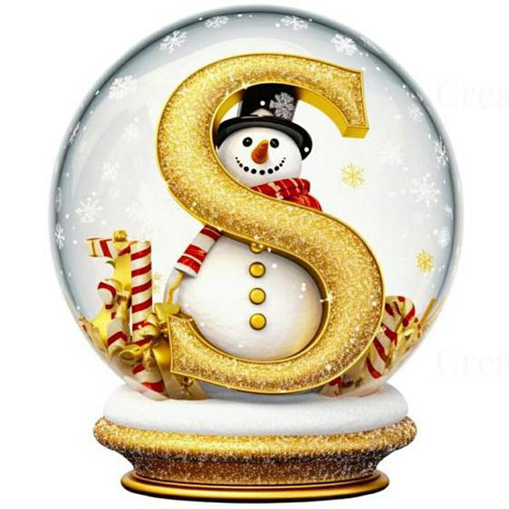 Diamond Painting - Full Round - Christmas crystal ball S (30*30CM)