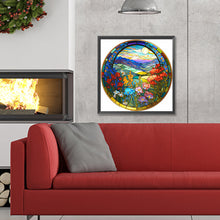 Load image into Gallery viewer, Diamond Painting - Full Round - Round flower field (30*30CM)
