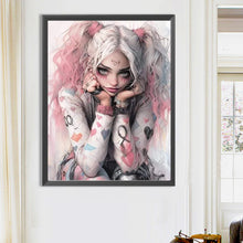 Load image into Gallery viewer, AB Diamond Painting - Full Round - Harley Quinn (50*60CM)
