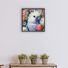 Load image into Gallery viewer, Diamond Painting - Full Round - parrot and flower (30*30CM)
