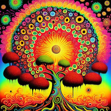 Load image into Gallery viewer, Diamond Painting - Full Round - colorful tree (30*30CM)
