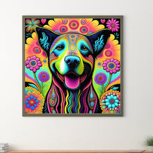 Load image into Gallery viewer, Diamond Painting - Full Round - Colorful puppy (30*30CM)
