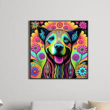 Load image into Gallery viewer, Diamond Painting - Full Round - Colorful puppy (30*30CM)
